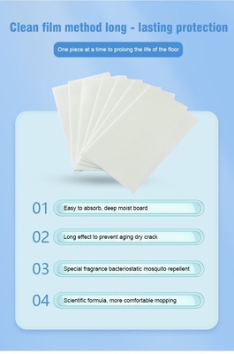 Sanitizing Floor Cleaning Tablets Customizable Floor Cleaning Paper Energy Saving