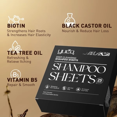 Customized Shampoo And Conditioner Tablets Portable And Lightweight For Travel