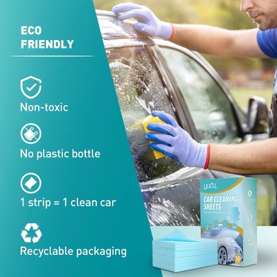 Plant Based Car Wash Strips Easy To Use Convenient And Effective Customizable
