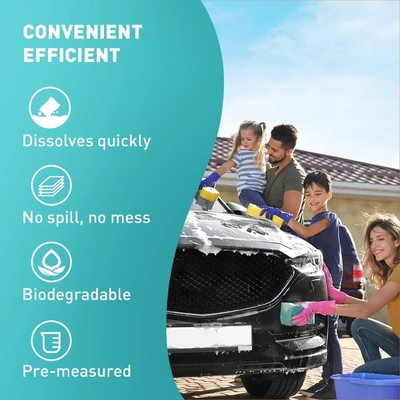 Plant Based Car Wash Strips Easy To Use Convenient And Effective Customizable