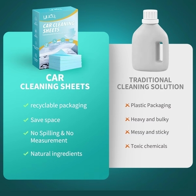 Plant Based Car Wash Strips Easy To Use Convenient And Effective Customizable