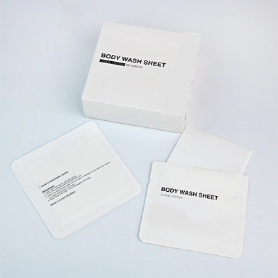Easy Preparation Dry Soap Sheets Natural Fragrance Portable And Lightweight