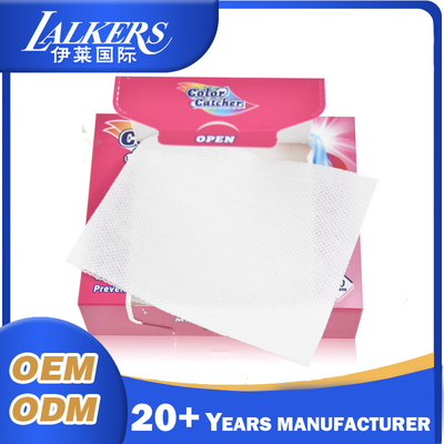 Customization Laundry Sheets Color Catcher Eco Friendly For Home And Travel Use