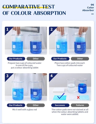 Customization Laundry Sheets Color Catcher Eco Friendly For Home And Travel Use