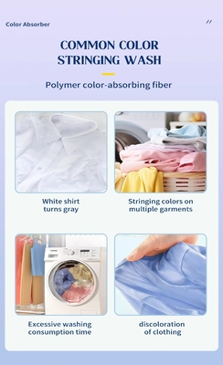 Customization Laundry Sheets Color Catcher Eco Friendly For Home And Travel Use
