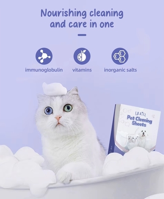 Eco Friendly Pet Clean Sheet Harmless Gentle Biodegradable Customizable
