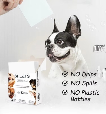 Softener Pet Dryer Sheets Lavender Scent Antistatic Pet Laundry Sheets