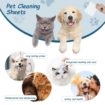 Softener Pet Dryer Sheets Lavender Scent Antistatic Pet Laundry Sheets