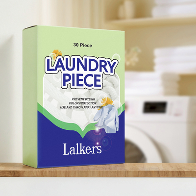 OEM Eco Friendly Custom Biodegradable Detergent Sheets High Foam Easy To Rinse