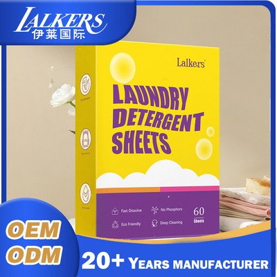 Disposable Paper Laundry Sheets Lightweight And Compact Easy To Use