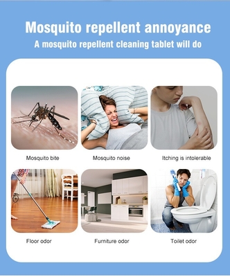 Easy Preparation Floor Cleaner Tablets Stable Formulation Home Use