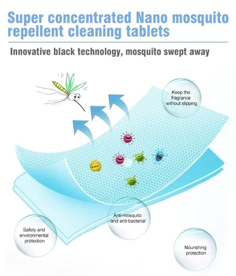 Easy Preparation Floor Cleaner Tablets Stable Formulation Home Use