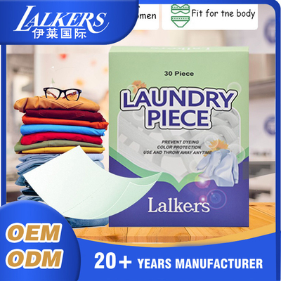 Biodegradable Laundry Detergent Sheets Eco Friendly Natural Plant Laundry Cleaning Sheets